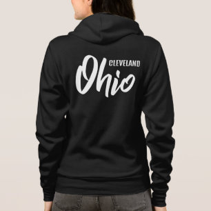 Benutzerdefinierter Standort & Text Ohio Hoodie