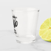 Benutzerdefinierter Standort & Text Ohio Schnapsglas (Rechts)
