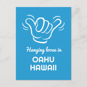 Benutzerdefinierter Standort, Text- und Farbschaka Postkarte