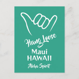 Benutzerdefinierter Standort, Text- und Farbschaka Postkarte