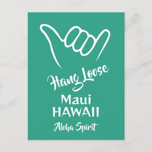 Benutzerdefinierter Standort, Text- und Farbschaka Postkarte (Vorderseite)