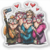 benutzerdefinierter Sticker (Vorderseite)