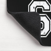 Benutzerdefinierter stolzer Fußll Onkel Nummer 67  Mousepad (Ecke)