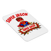 Benutzerdefinierter Superheldenname und Superkraft Magnet (Rechte Seite)