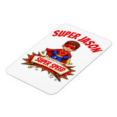 Benutzerdefinierter Superheldenname und Superkraft Magnet (Linke Seite)
