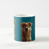 Benutzerdefinierter süßer Hund Kaffeebecher – Perf Kaffeetasse (Mittel)