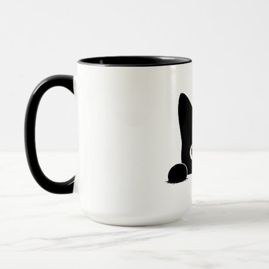 Benutzerdefinierter süßer Katzenname Tasse (Links)
