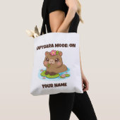 Benutzerdefinierter süßer Kawaii Capybara-Modus Tasche (Von Nahem)