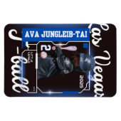 Benutzerdefinierter T-Ball-Magnet Magnet (Horizontal)