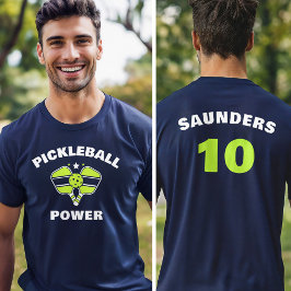 Benutzerdefinierter T - Shirt des Pickleball-Teams
