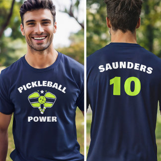 Benutzerdefinierter T - Shirt des Pickleball-Teams