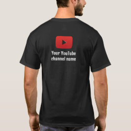 Benutzerdefinierter T - Shirt für das Black YouTub