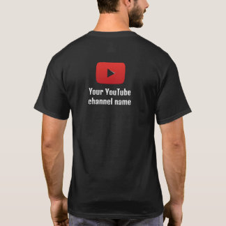 Benutzerdefinierter T - Shirt für das Black YouTub