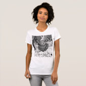 Benutzerdefinierter T - Shirt für Foto mit Text (Vorne ganz)
