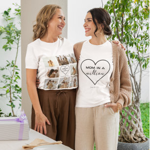 Benutzerdefinierter T - Shirt für FotoCollage   "M
