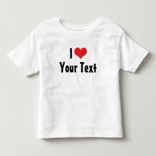 Benutzerdefinierter T - Shirt I Liebe