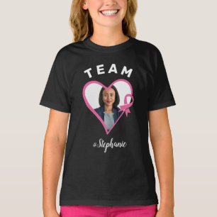 Benutzerdefinierter Teamsupport Rosa Multifunktion T-Shirt