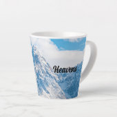 Benutzerdefinierter Tee Kaffee Himmel Text Himmelb Milchtasse (Rechte Ecke)