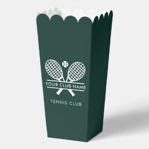 Benutzerdefinierter Tennisclub-Name Teamspieler Geschenkschachtel
