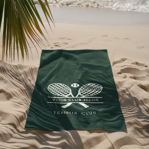 Benutzerdefinierter Tennisverein Name Team Beliebi Strandtuch