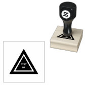 Benutzerdefinierter TEST OK-Text Stellen Sie siche Gummistempel (Stempel)