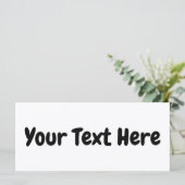 Benutzerdefinierter Text (Stehend Vorderseite)