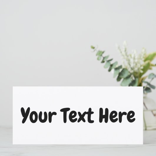 Benutzerdefinierter Text (Stehend Vorderseite)