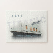 Benutzerdefinierter Text 1912 Titanic Jigsaw Puzzl Puzzle (Horizontal)