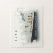 Benutzerdefinierter Text 1912 Titanic Jigsaw Puzzl Puzzle (Vertikal)
