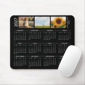 Benutzerdefinierter Text & 3 Bilder Moderner schwa Mousepad (Mit Mouse)