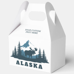 Benutzerdefinierter Text ALASKA Geschenkschachtel
