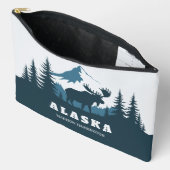 Benutzerdefinierter Text ALASKA Zubehörtasche (Offen)