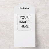 Benutzerdefinierter Text All In One Einladung (Innen Boden)