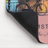 Benutzerdefinierter Text Amsterdam Mousepad (Ecke)