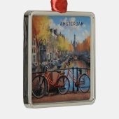Benutzerdefinierter Text Amsterdam Ornament Aus Metall (Rechts)