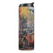 Benutzerdefinierter Text Amsterdam Thermosbecher (Nach links gedreht)