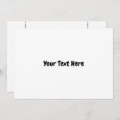 Benutzerdefinierter Text Ankündigung (Vorne/Hinten)