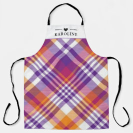 Benutzerdefinierter Text, Aquarellküche Schürze