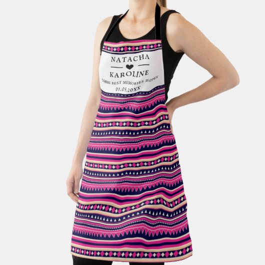 Benutzerdefinierter Text, Aquarellküche Schürze (InSitu)