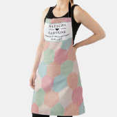 Benutzerdefinierter Text, Aquarellküche Schürze (InSitu)