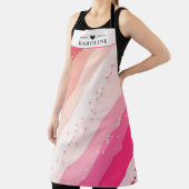 Benutzerdefinierter Text, Aquarellküche Schürze (InSitu)