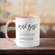 Benutzerdefinierter Text Arbeit Bestie Lustiger Ar Tasse