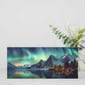 Benutzerdefinierter Text Aurora Borealis (Stehend Vorderseite)