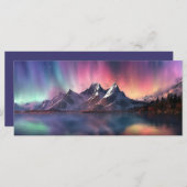 Benutzerdefinierter Text Aurora Borealis (Vorne/Hinten)