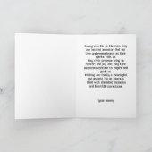 Benutzerdefinierter Text 💀 B/W (Farbe Ihrer eigen Karte (Innenseite)