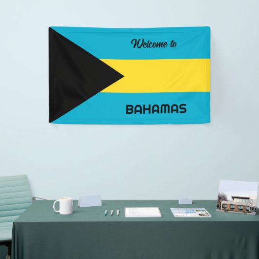 Benutzerdefinierter Text Bahamas Banner (Messeveranstaltung)