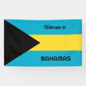 Benutzerdefinierter Text Bahamas Banner (Horizontal)