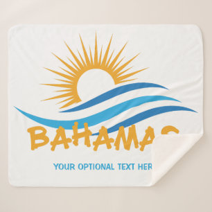 Benutzerdefinierter Text Bahamas Sherpadecke