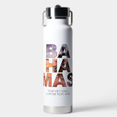 Benutzerdefinierter Text BAHAMAS Trinkflasche (Vorderseite)