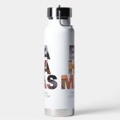 Benutzerdefinierter Text BAHAMAS Trinkflasche (Links)